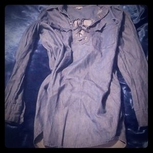 Denim Tunic Top/Dress